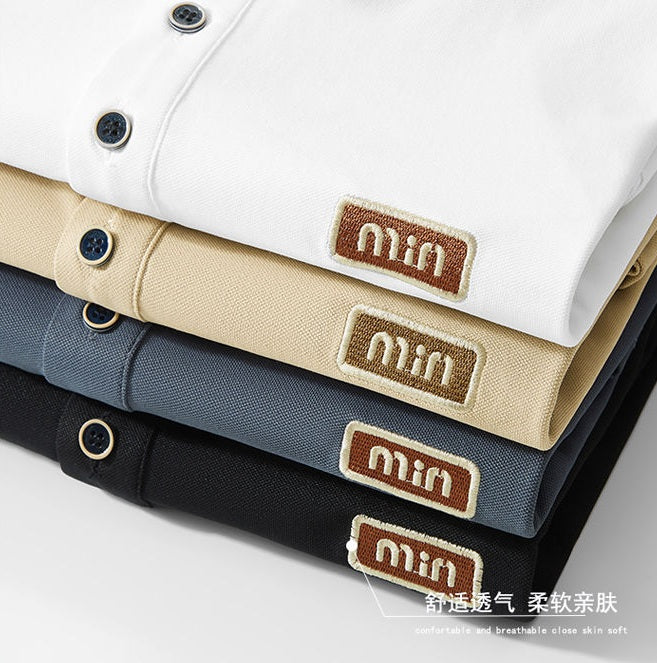 Signature Series Polo with Icon Crest Embroidery