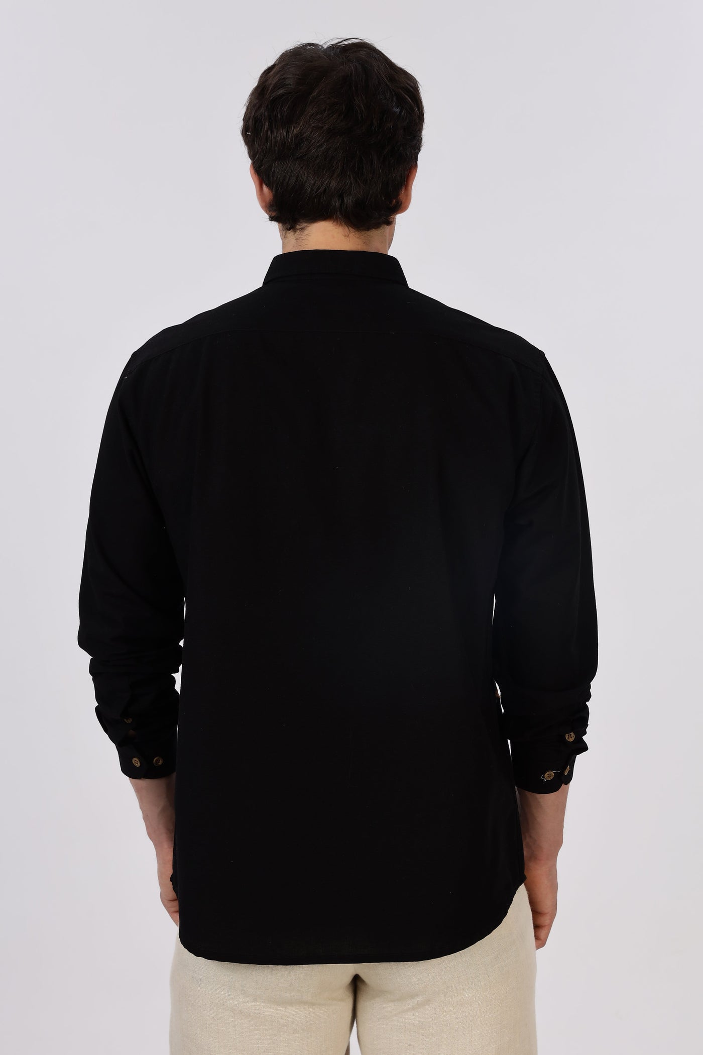 Shadow Grove Owl Embroidered Shirt