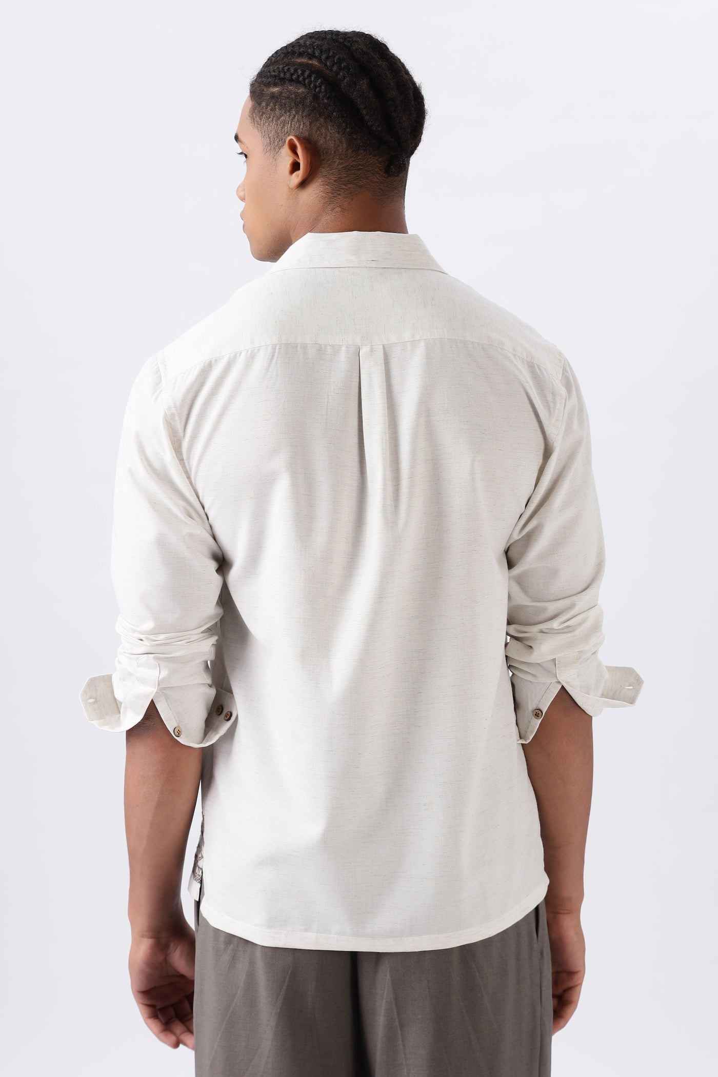 Havana Hour Shirt – Sandstone Embroidery Shirt