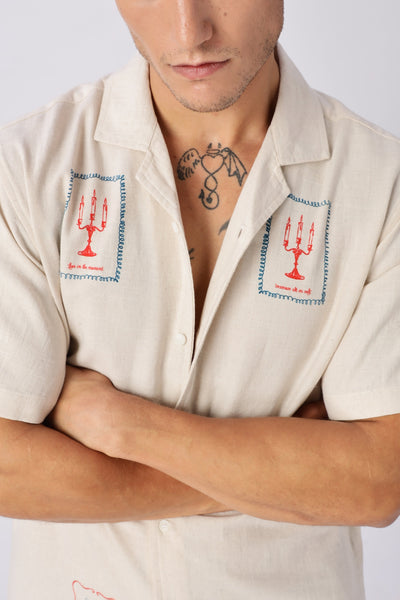 Postcards From Elsewhere Printed Shirt