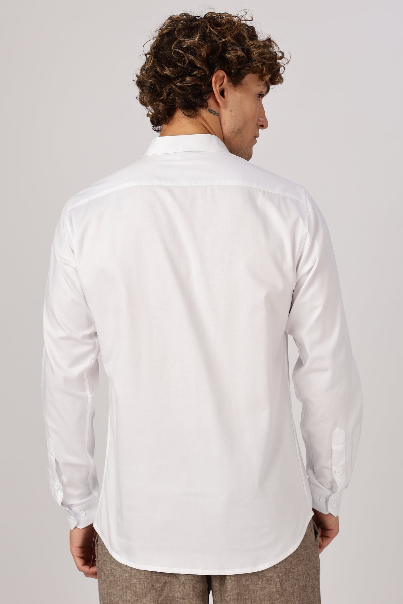Whispers of the Coastline Embroidery Shirt