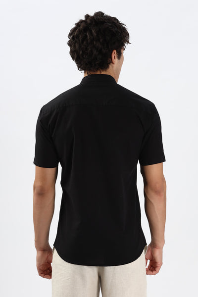 Banana Heist in Burma Embroidered Shirt