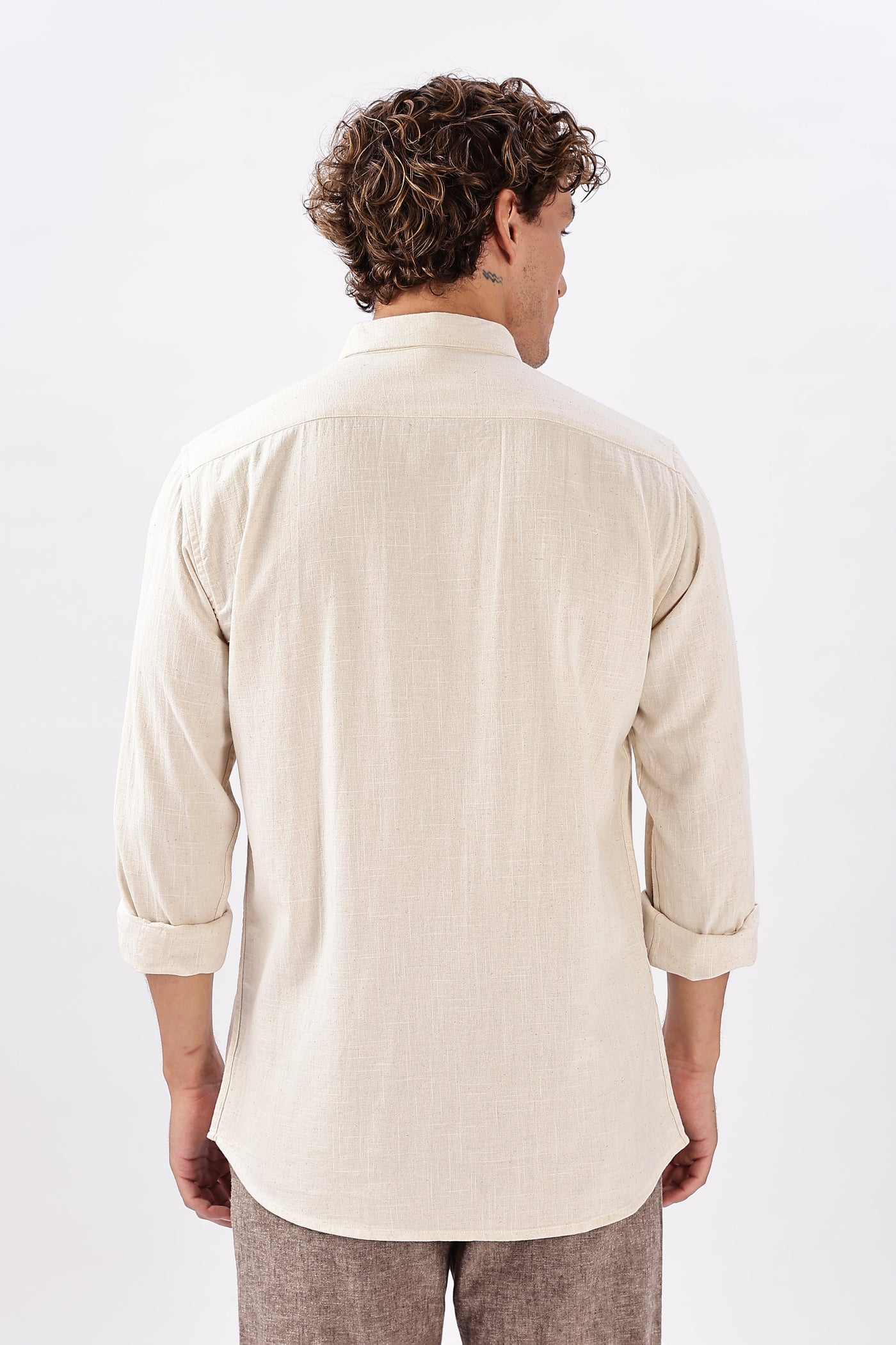 House on the Linen Street Embroidered Shirt