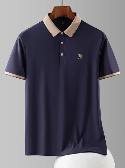 High Quality Puff Printing Men's Polo T Shirt