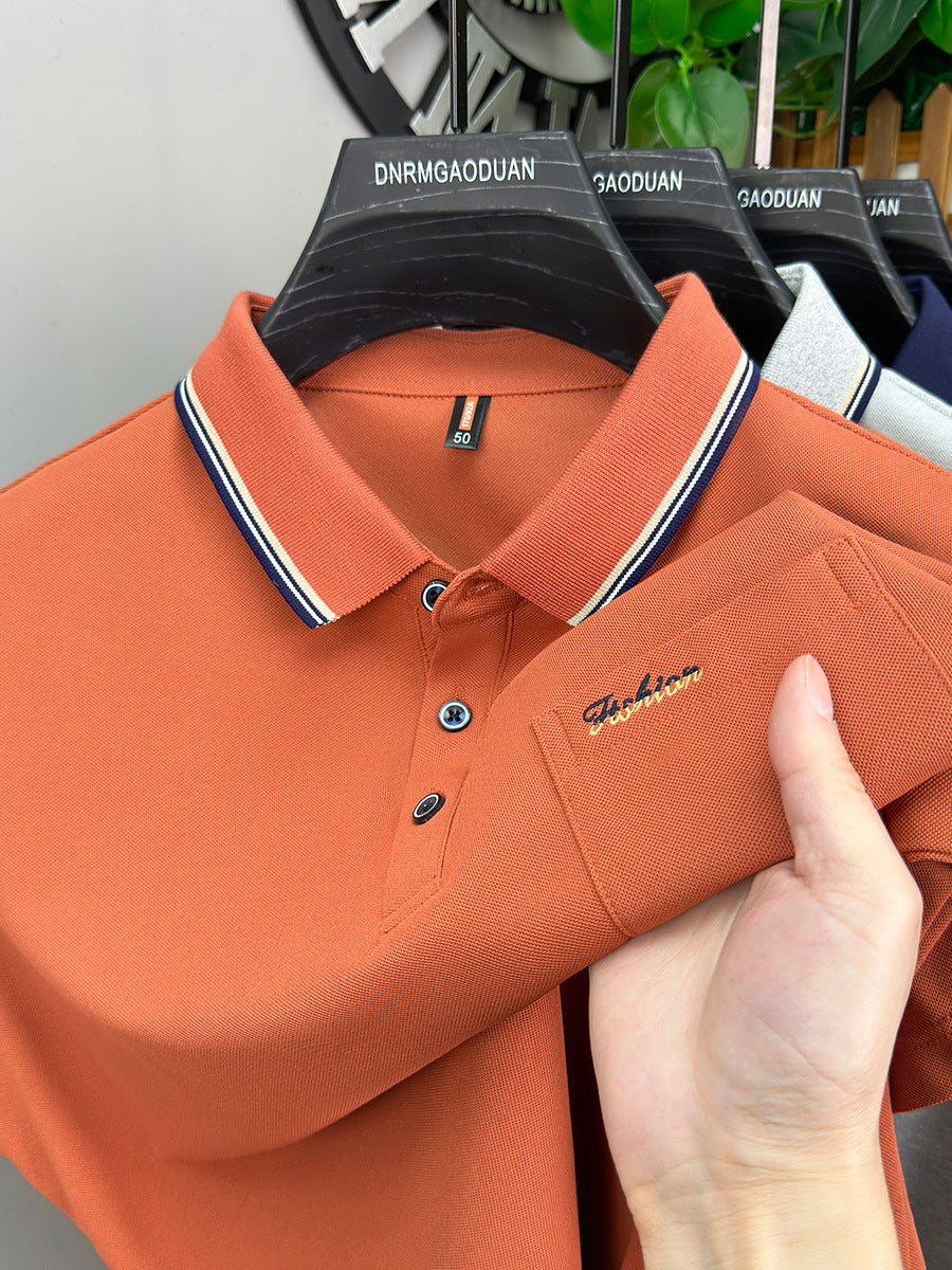 Premium Imported Polo T-Shirt with Chest Pocket & Embroidery