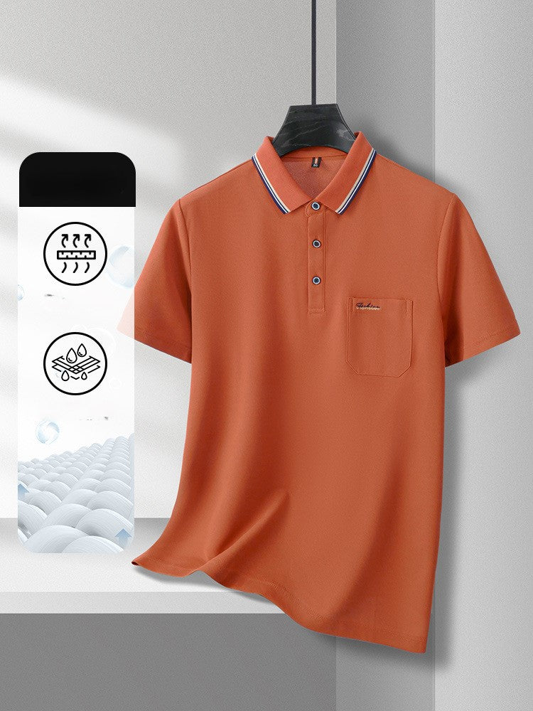 Premium Imported Polo T-Shirt with Chest Pocket & Embroidery