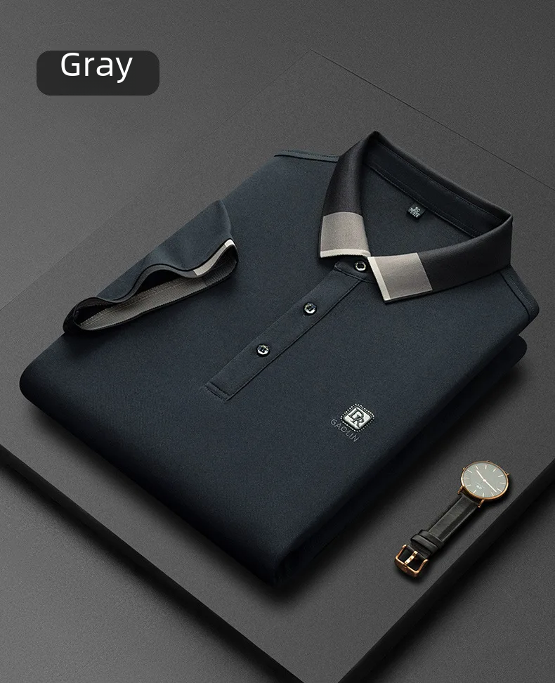 Imported Embroidered Perfection – The Ultimate Men's Polo T shirt