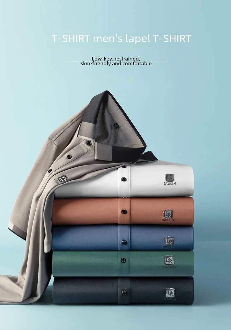 Imported Embroidered Perfection – The Ultimate Men's Polo T shirt