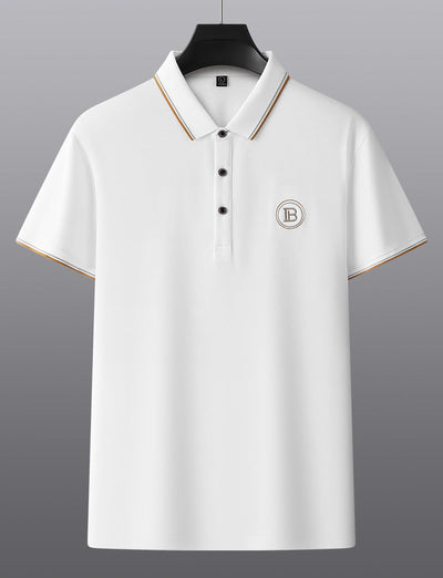 Trendy Polo Tshirt with Eye-Catching Embroidery Work