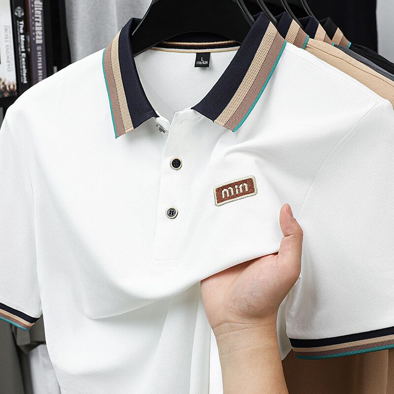 Signature Series Polo with Icon Crest Embroidery