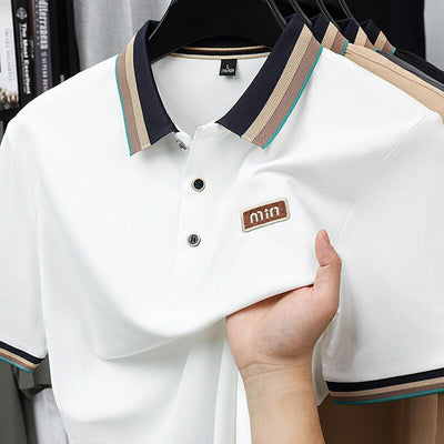 Signature Series Polo with Icon Crest Embroidery