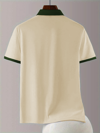 High Quality Puff Printing Men's Polo T Shirt