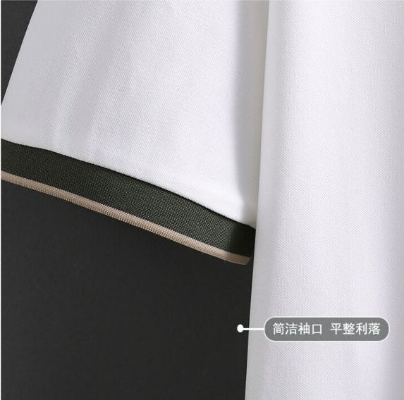 Urban Polo T shirt with Iconic Athlete Embroidery