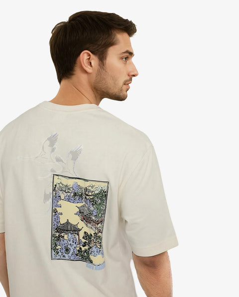 embroideried oversized t shirt